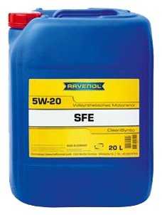 Синтетическое моторное масло RAVENOL Super Fuel Economy SFE SAE 5W-20 фотография 3