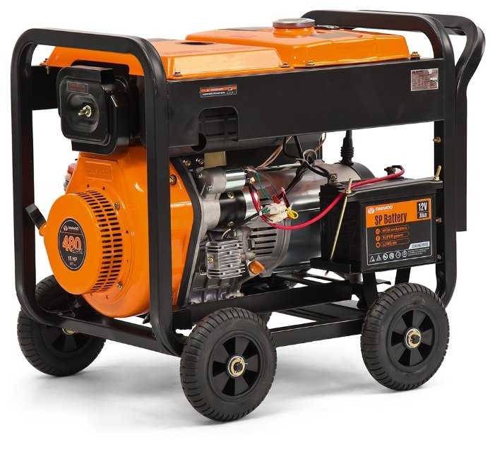 Дизельный генератор Daewoo Power Products DDAE 9000DXE-3, (7000 Вт) фотография 1