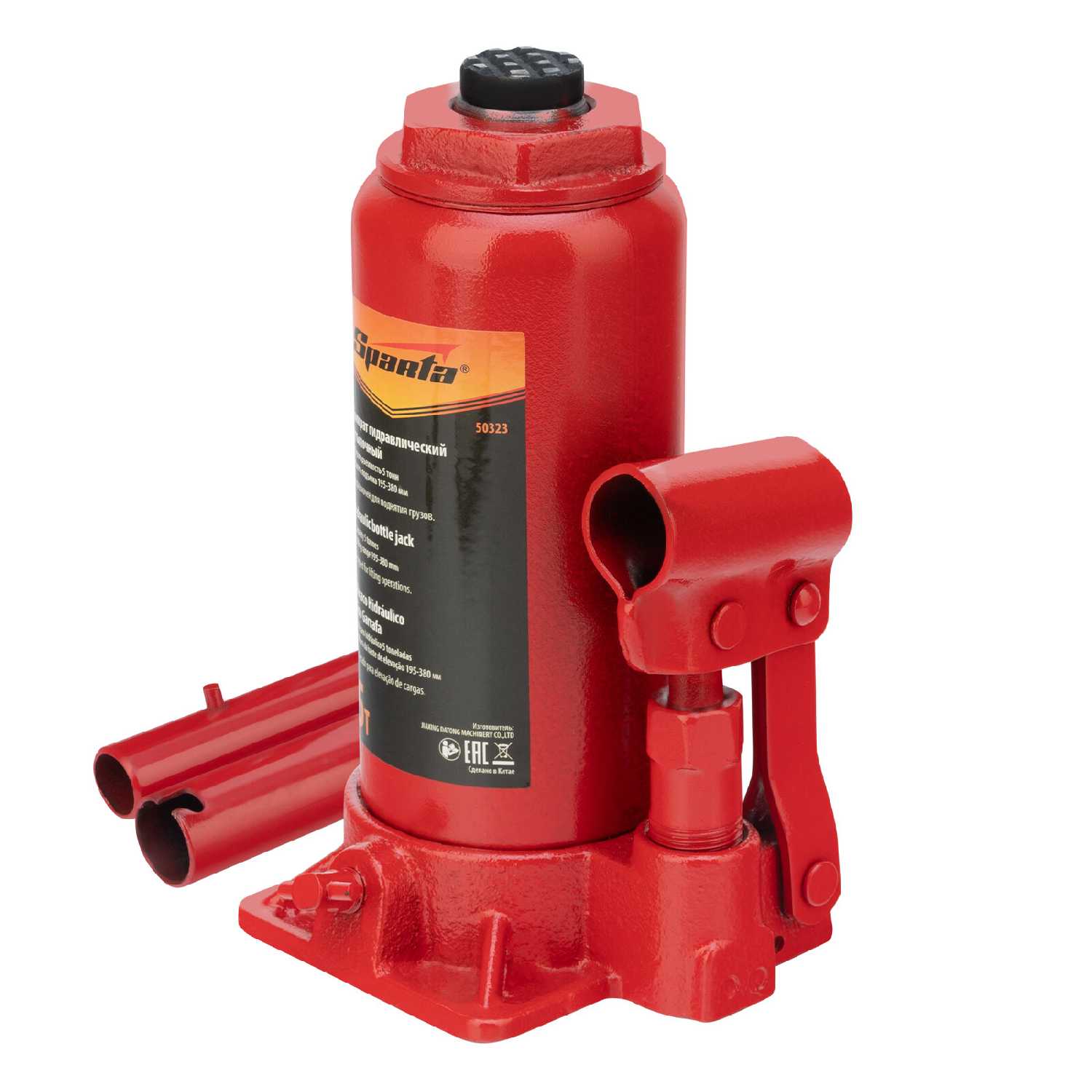 Домкрат бутылочный гидравлический Sparta Домкрат бутылочный гидравлический (50323) фотография 12