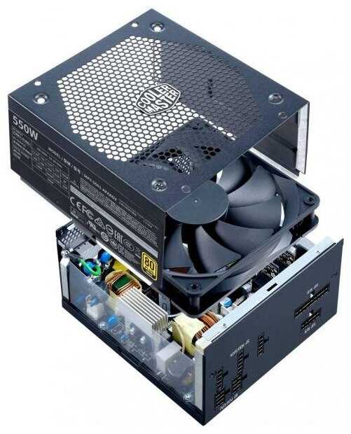 Блок питания Cooler Master V550 Gold Full Modular (MPY-5501-AFAAGV) фотография 16