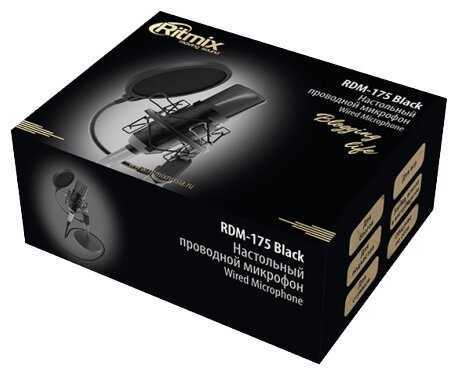 Микрофон проводной Ritmix RDM-175, разъем: mini jack 3.5 mm фотография 3