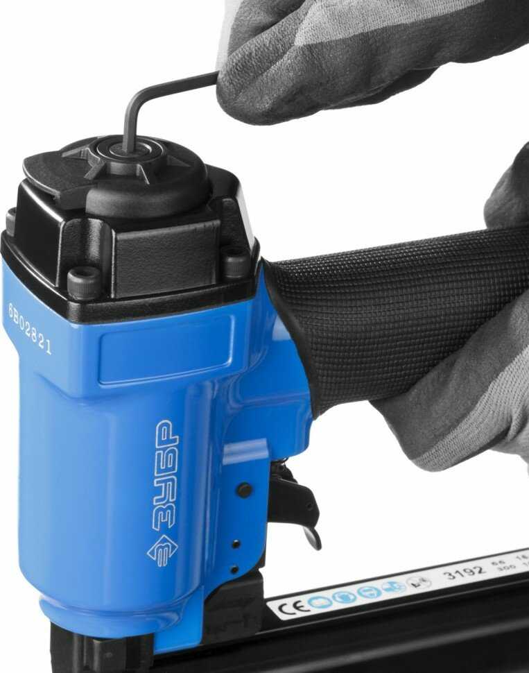 Нейлер-степлер ЗУБР Т55/300 (2-в-1) фотография 11