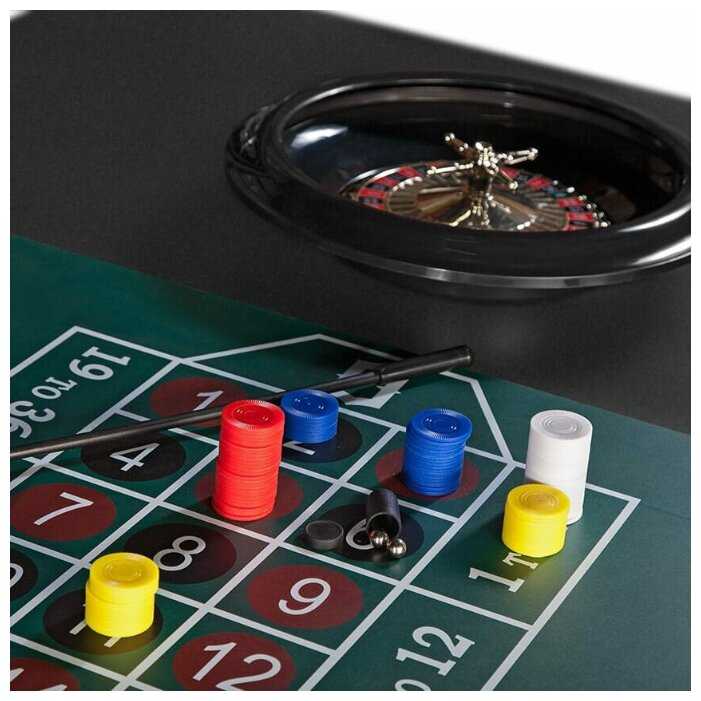 Многофункциональный игровой стол 6 в 1 «Tornado» (черный) фотография 12