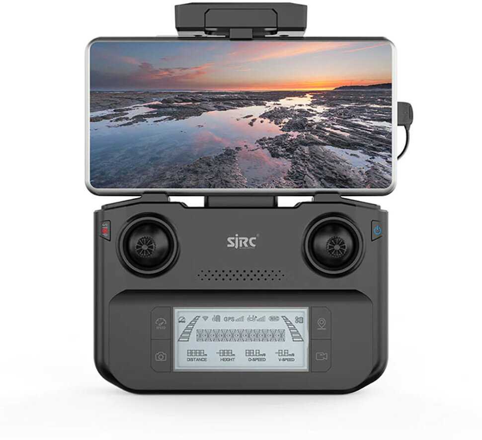 Квадрокоптер SJRC F5S Plus с подвесом и камерой 4K 5G GPS RTF фотография 8