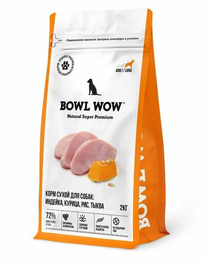 Корм для щенков средних пород собак с индейкой, рисом и клюквой 2 кг. фотография 22