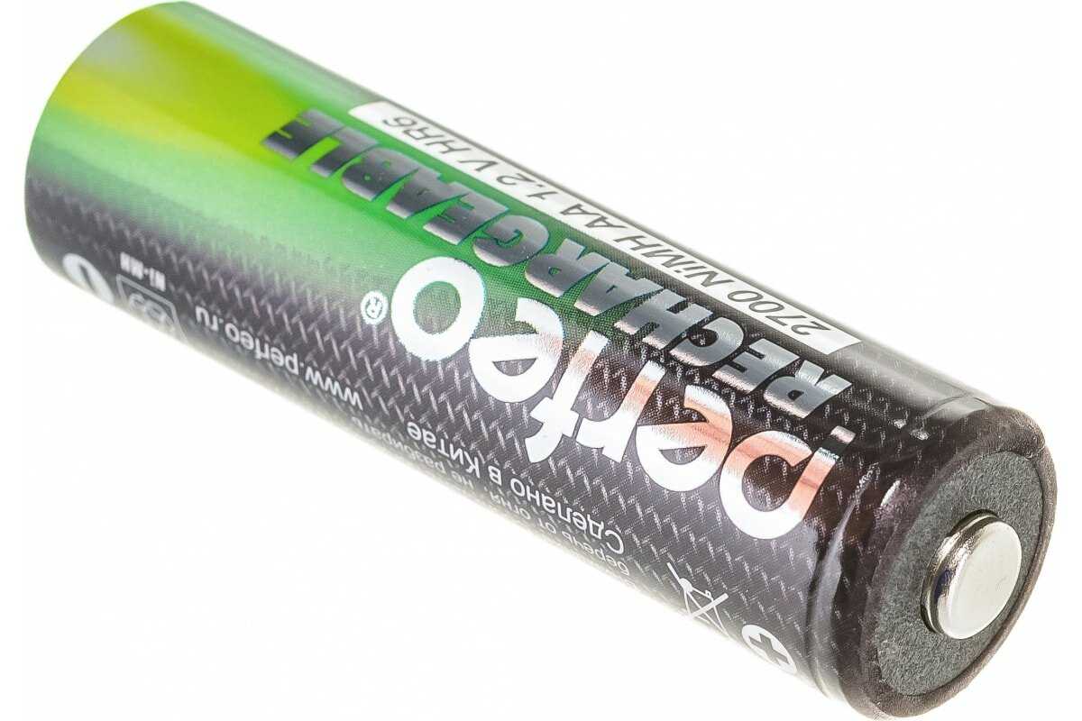 Аккумулятор Perfeo Rechargeable AA 2700 фотография 5