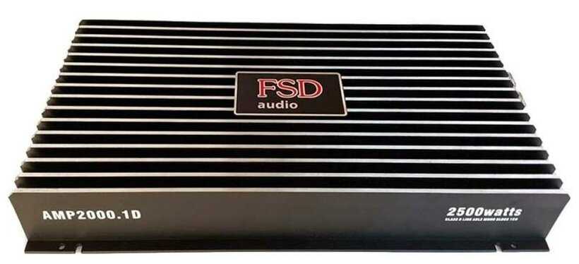 Автомобильный усилитель FSD Audio MASTER 2000.1 фотография 4