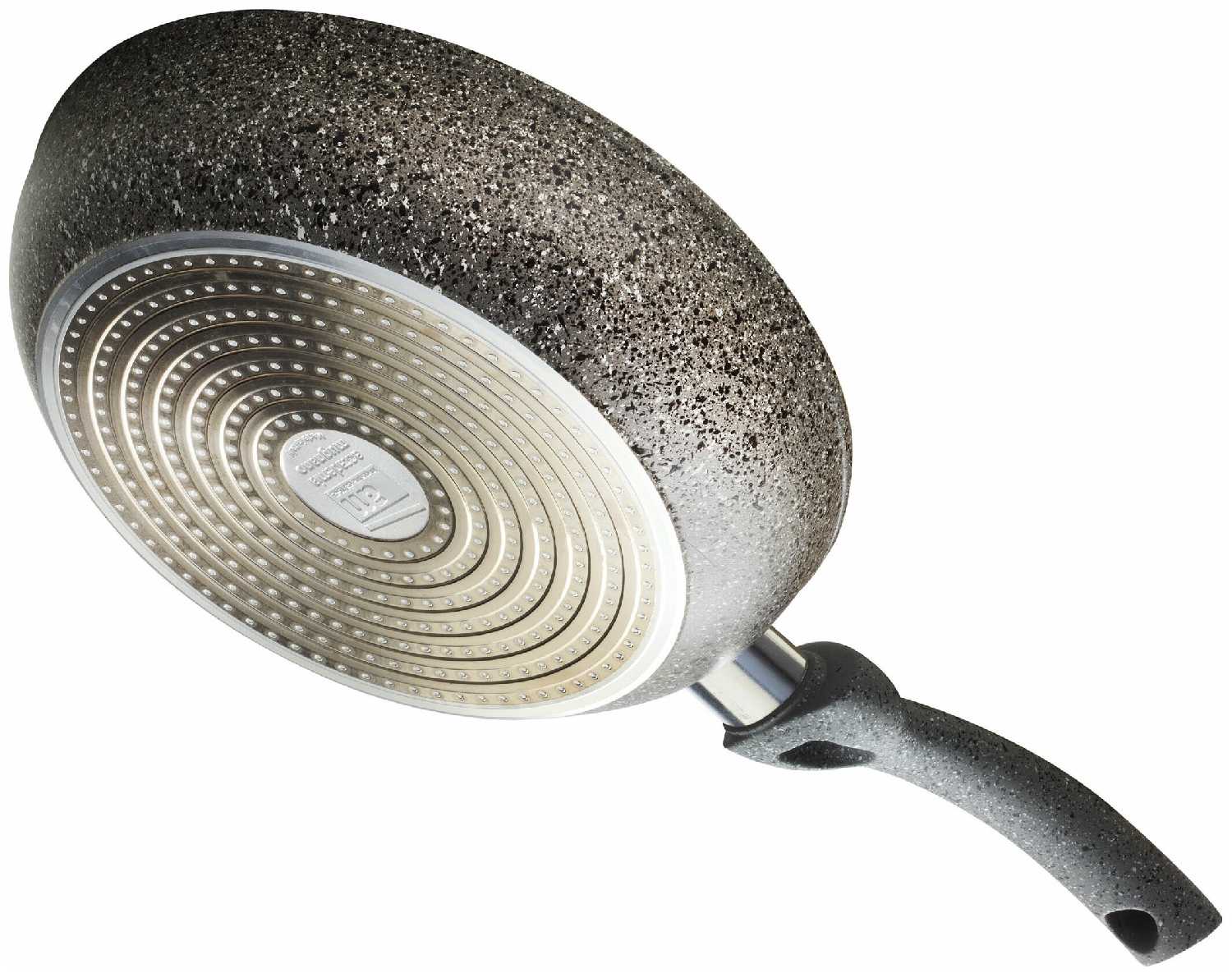 Сковорода-гриль круглая Accademia Mugnano CPBSTT28I 28 см Cuore di Pietra induction фотография 1