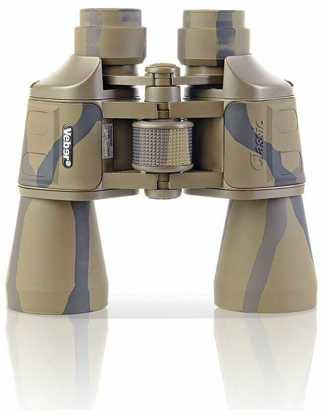 Бинокль Veber Classic БПЦ 7х50 VR камуфлированный фотография 1