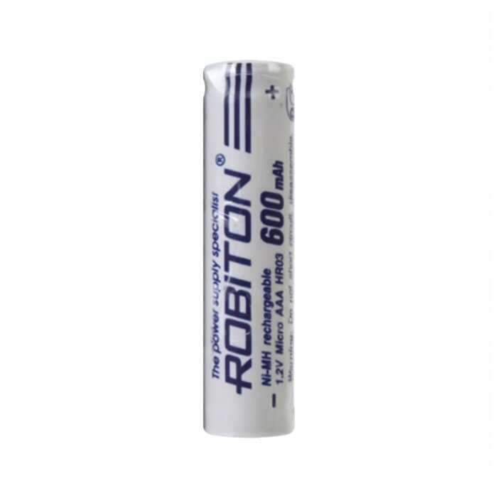 Аккумулятор Ni-Mh 600 мА·ч 1.2 В ROBITON AAA R03 Micro 600 фотография 2