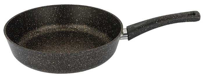 Сковорода глубокая антипригарная 26х6,5см Agness Granite (143895)