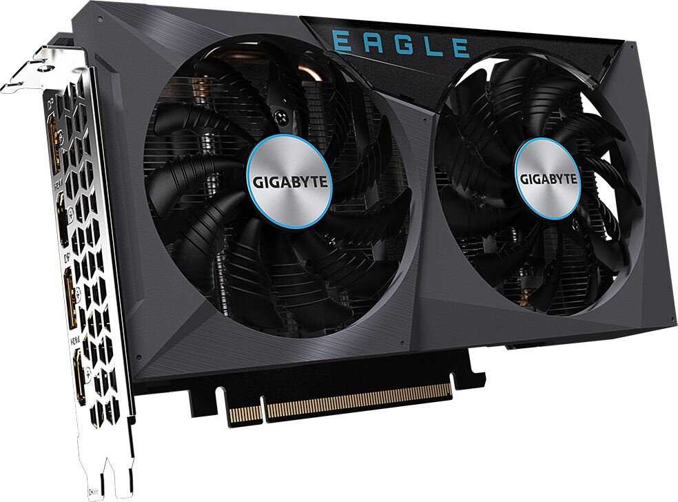 Видеокарта GIGABYTE GeForce RTX 3050 Windforce OC 6GB [GV-N3050WF2OC-6GD] фотография 1