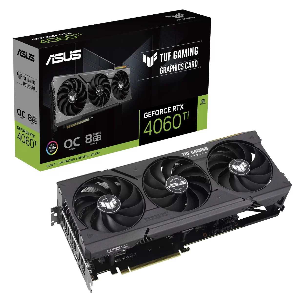 Видеокарта ASUS GeForce RTX 4060 Ti (90YV0J50-M0NA00)