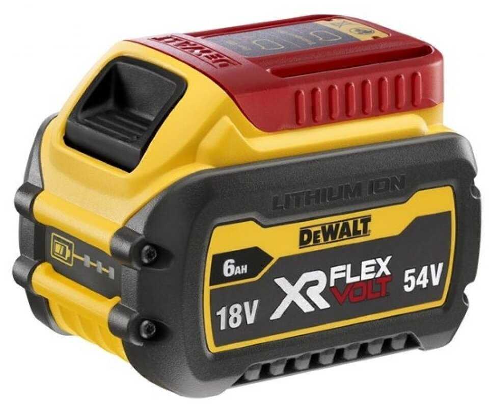 Аккумулятор DeWALT FLEXVOLT (DCB546) фотография 4