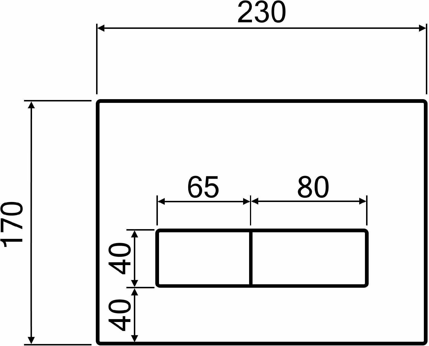 Кнопка смыва Ideal Standard Oleas M2 фотография 5