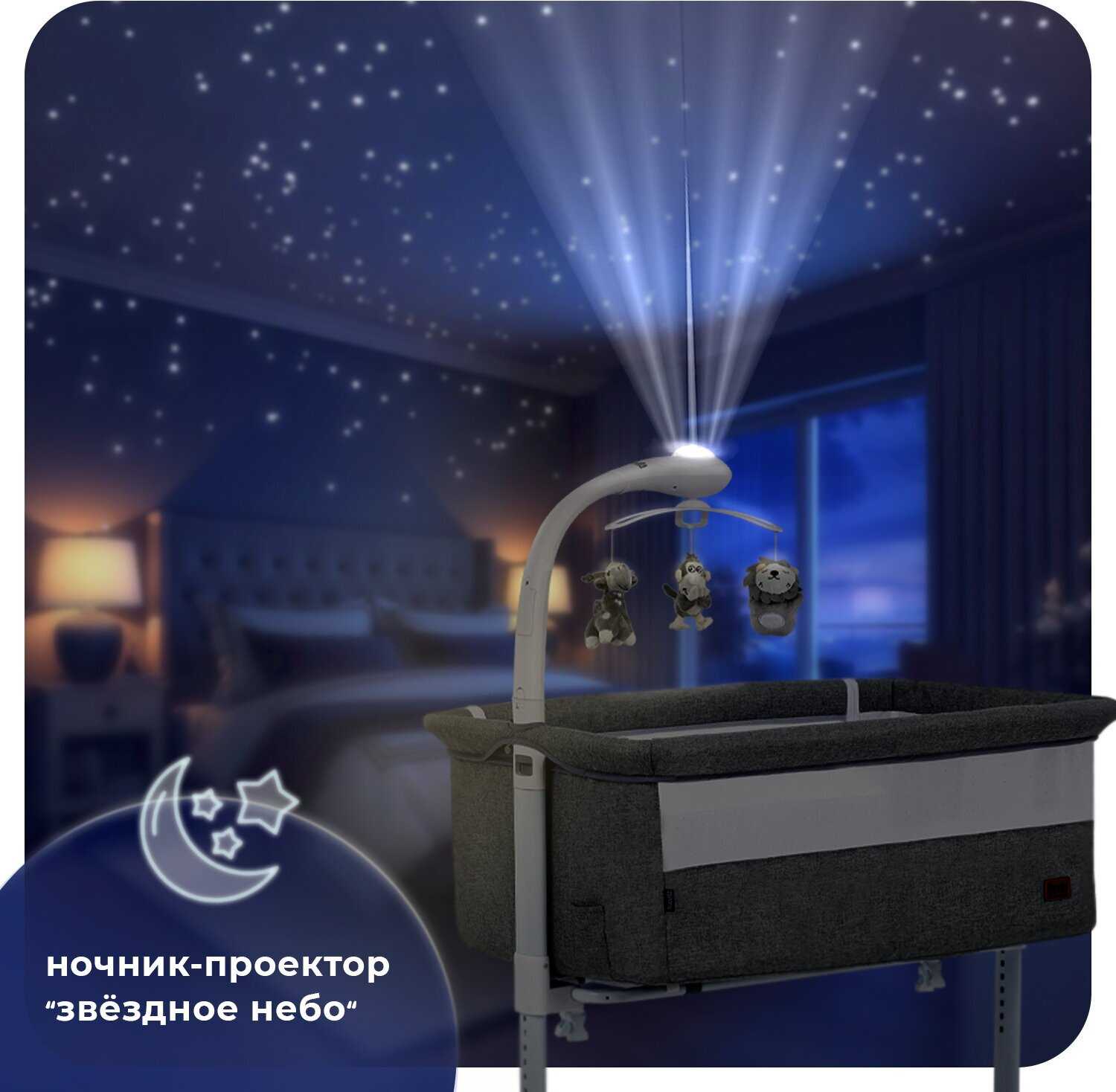 Детская приставная кроватка Nuovita Accanto Festa (Lattiero) фотография 3