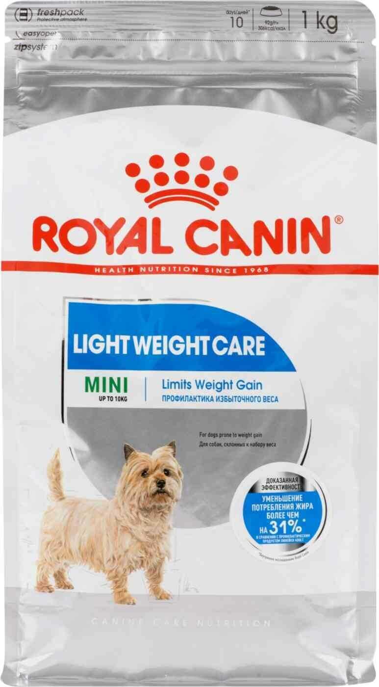 Корм для собак Royal Canin Mini Light Weight Care фотография 3