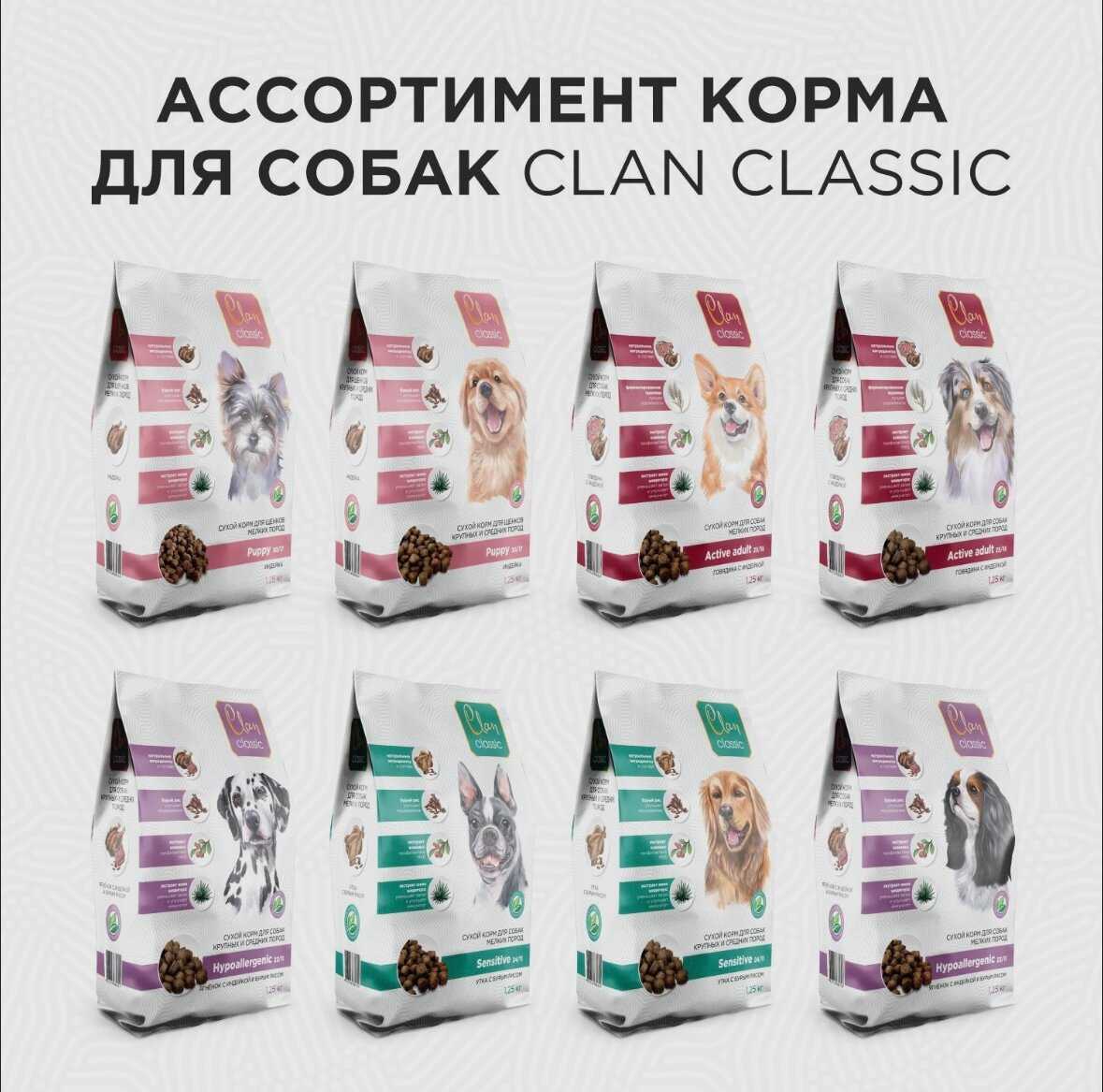 Корм для собак CLAN при чувствительном пищеварении (для мелких и карликовых пород) фотография 5