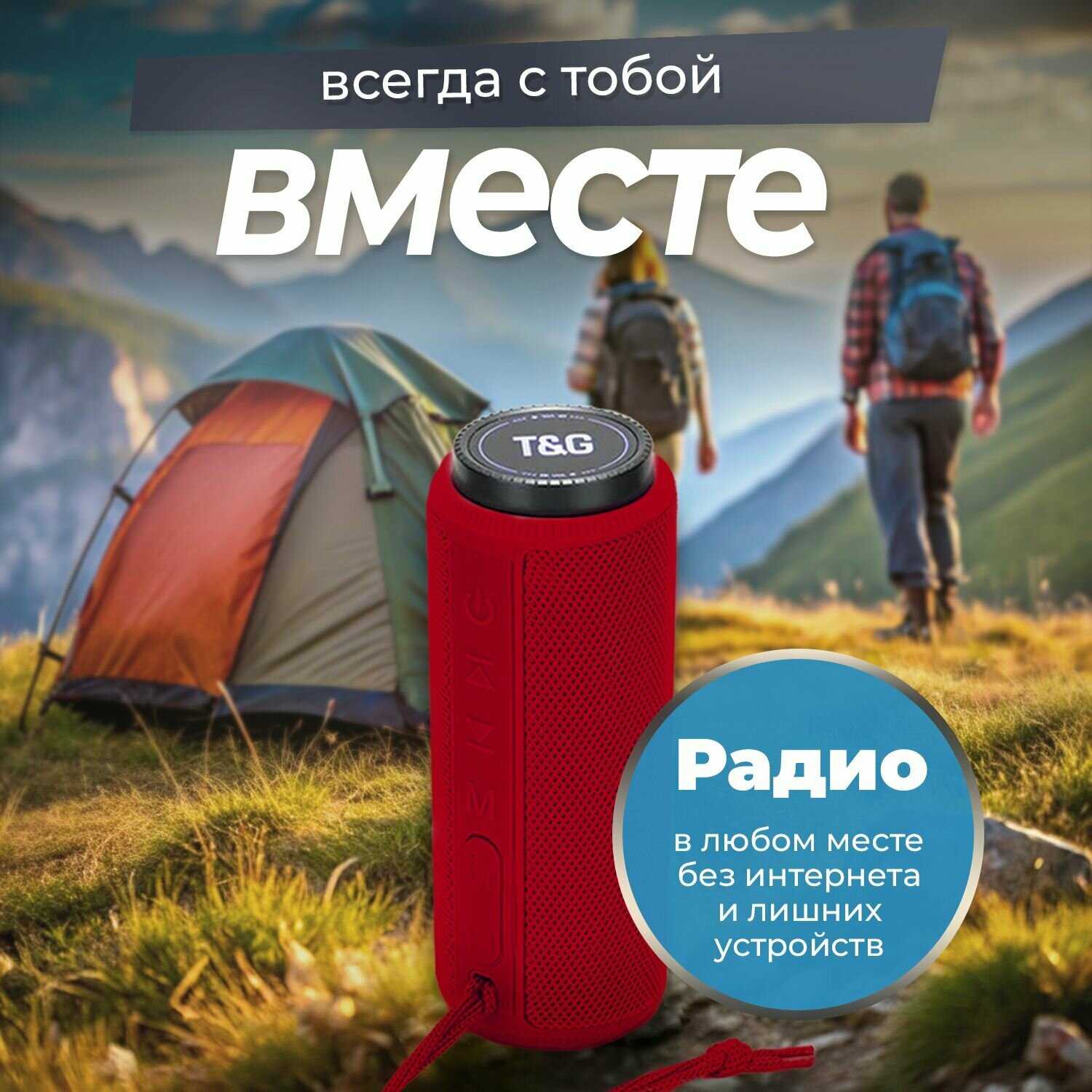 Колонка блютуз T&G TG-332 фотография 9