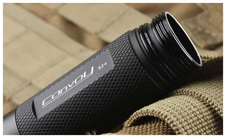 Фонарь Convoy S2 ультрафиолетовый (ZWB2, 5W UV 365nm) фотография 4