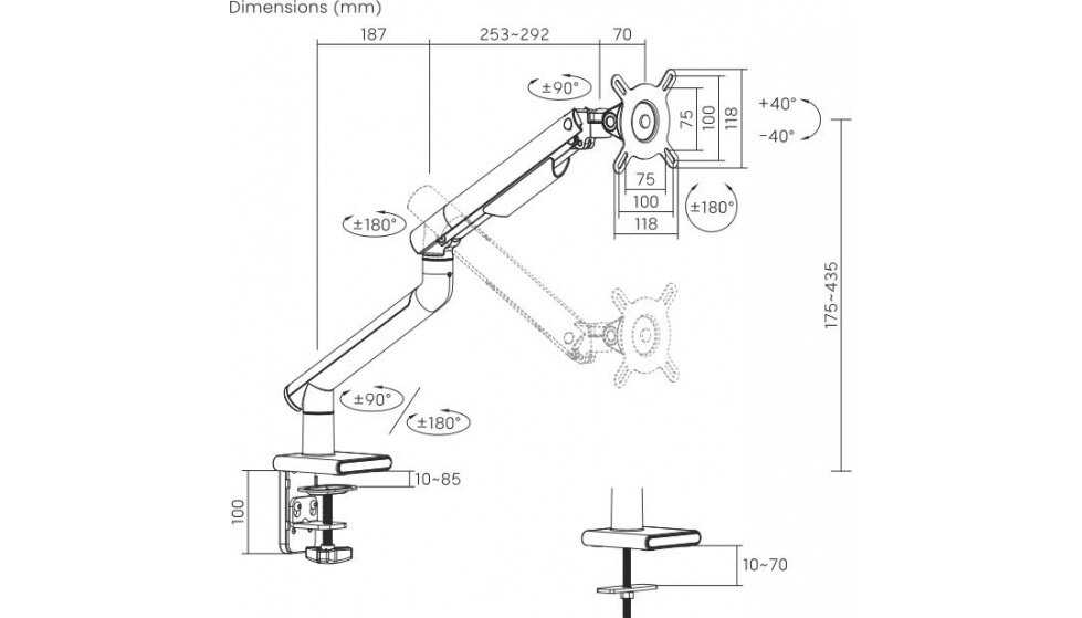 Кронштейн Ultramounts UM713W фотография 3
