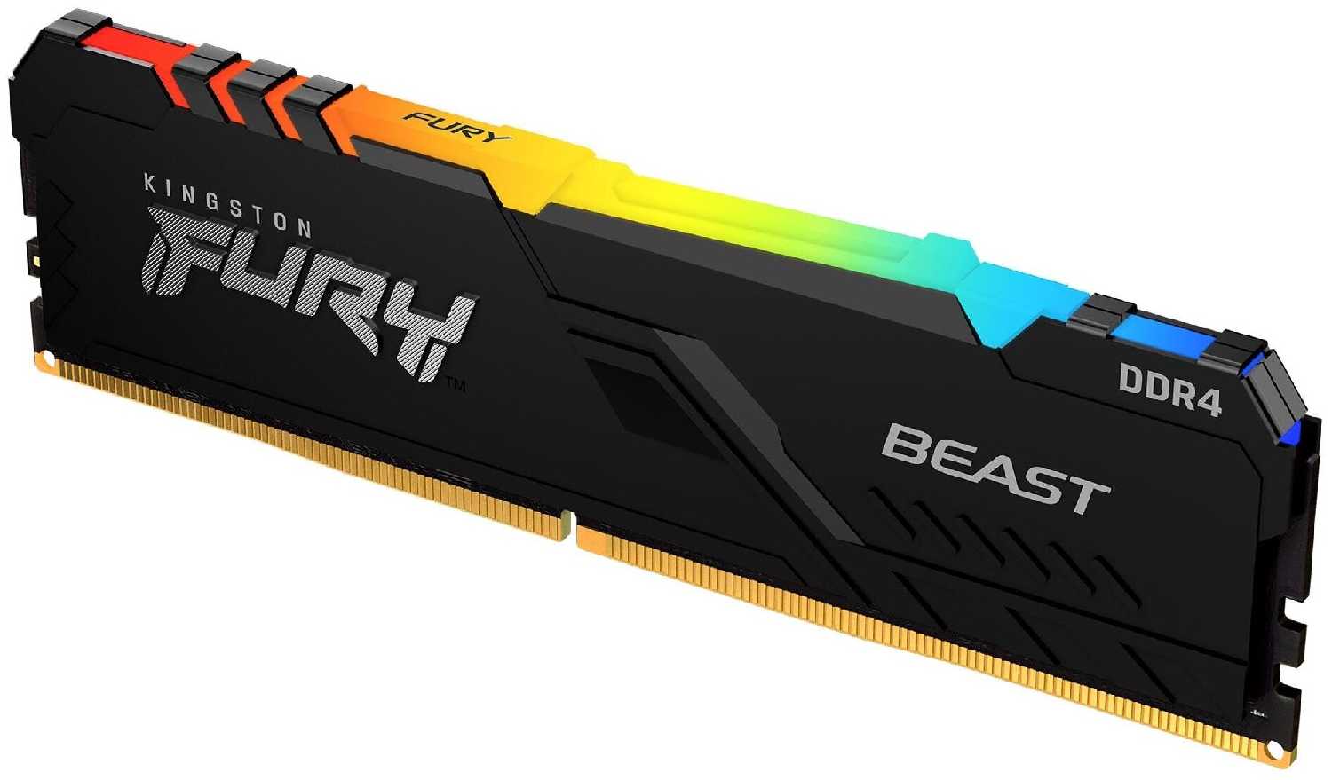Оперативная память Kingston FURY Beast RGB DDR4 (KF432C16BB12A/16) фотография 15