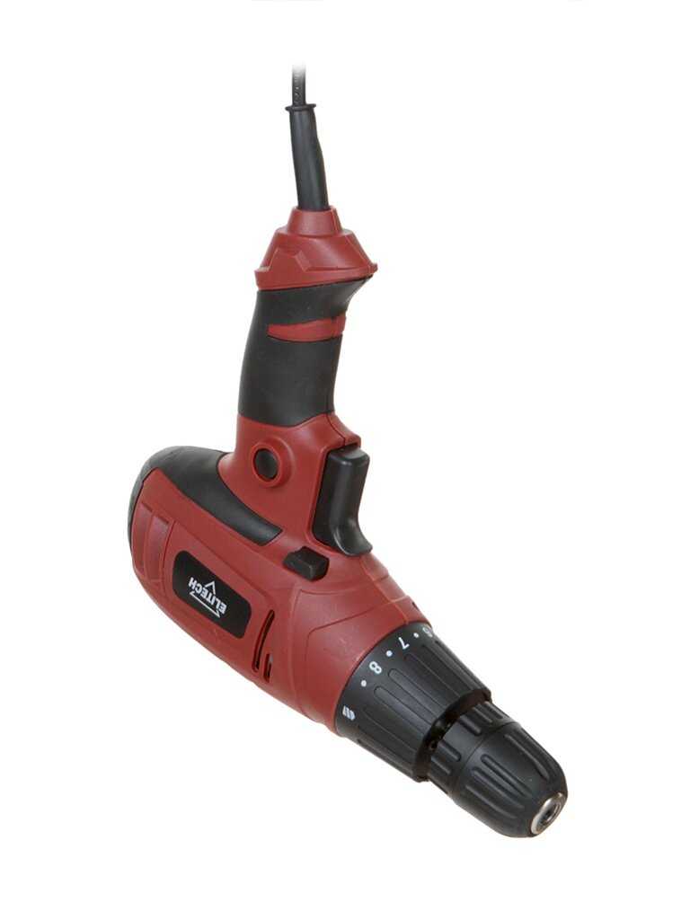 Дрель-шуруповёрт сетевая Elitech Домашний Мастер ДШ 028РЭ [E2201.018.00] фотография 3