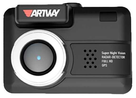Видеорегистратор с радар-детектором Artway MD-105 COMBO 3 в 1 Compact фотография 1