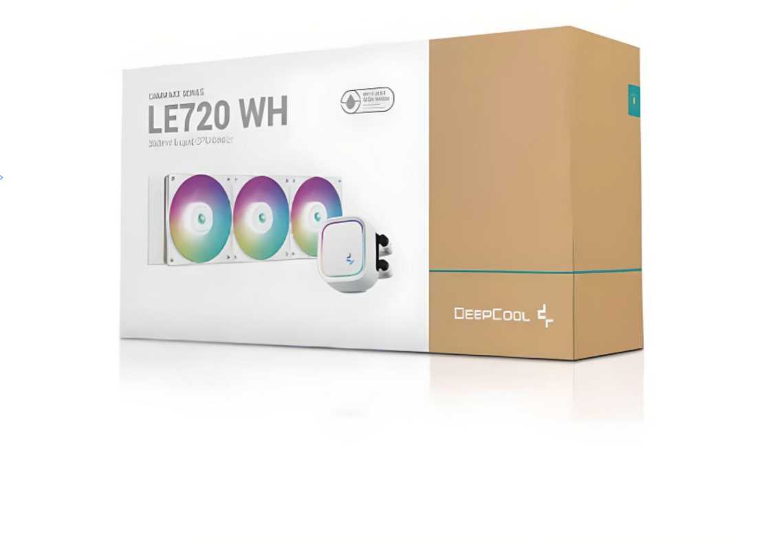 Система охлаждения deepcool le720 wh. Система охлаждения deepcool le720 wh