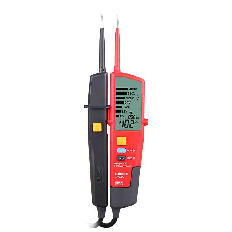 Тестер напряжения и целостности цепи UNI-T UT18D фотография 1