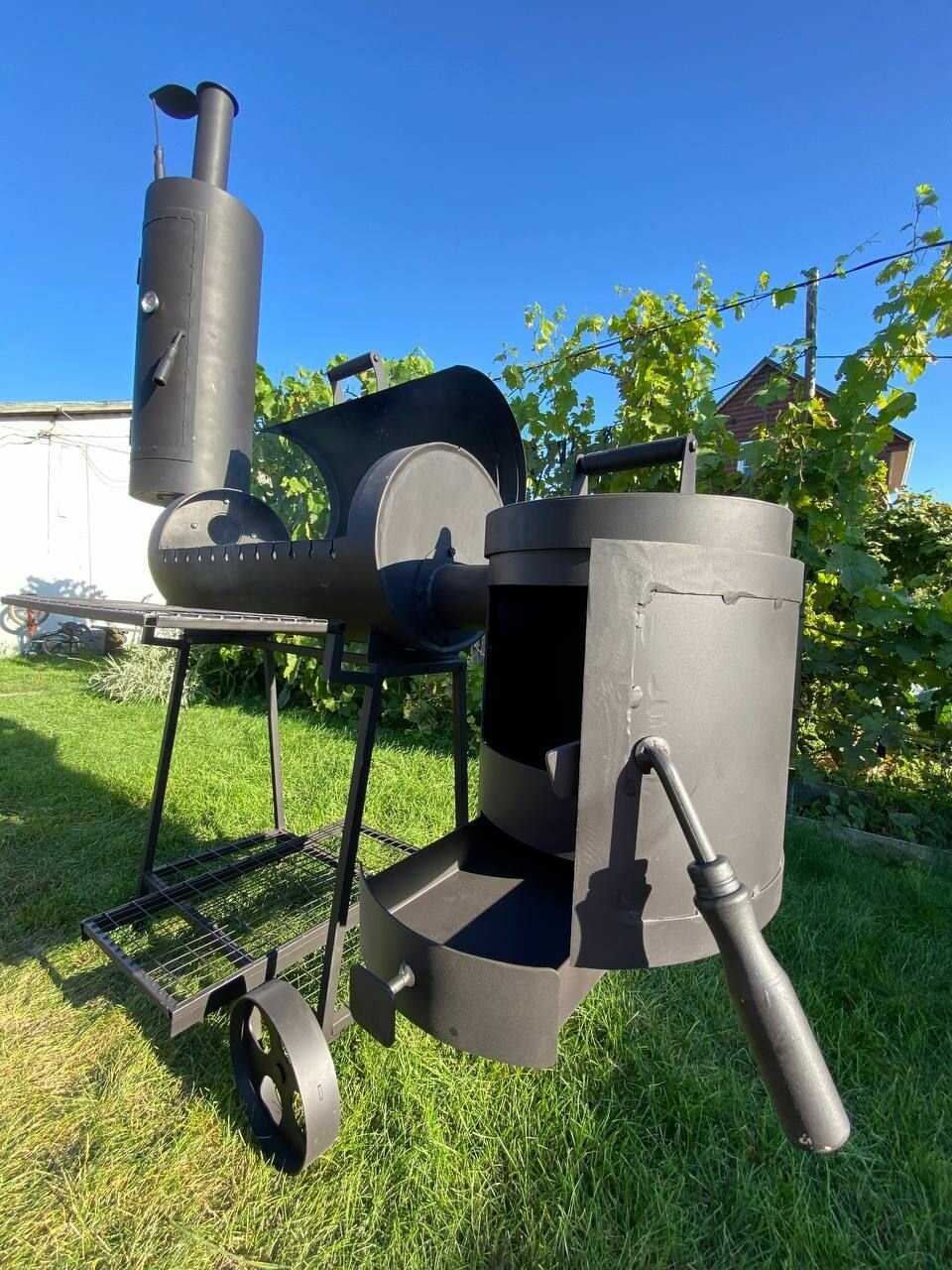 Гриль/печь/мангал смокер-гриль 300 ADV 5 в 1 фотография 11