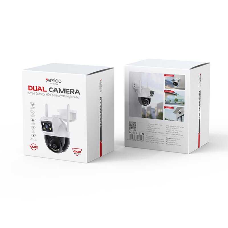 Уличная камера Yesido KM12 Dual Camera (2MP) фотография 12