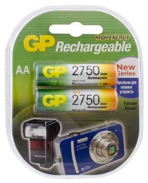 Аккумулятор GP Rechargeable 2750 Series AA