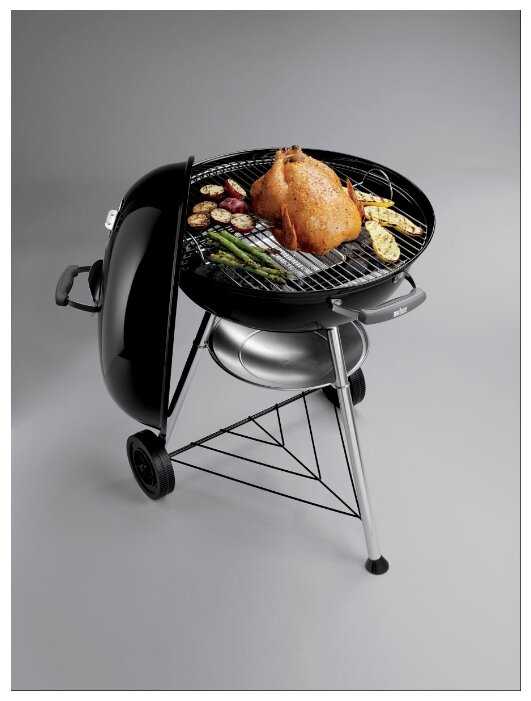 Гриль угольный Weber Compact Kettle, 66х58х97 см фотография 13