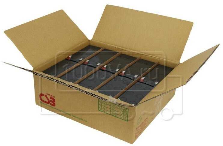 Аккумуляторная батарея CSB HR 1234W 12В фотография 11