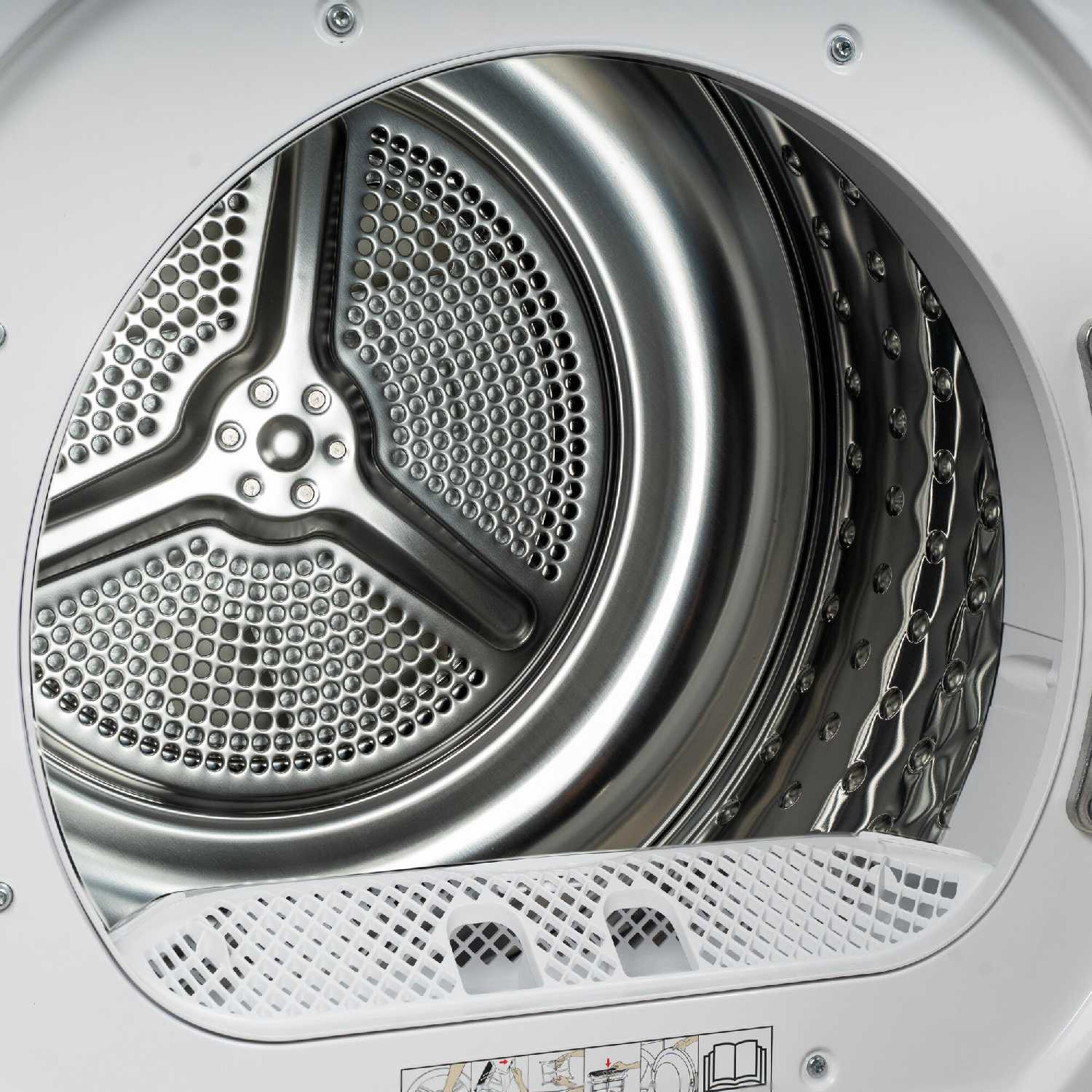 Сушильная машина DeLonghi DTD 795 H FABIO отдельностоящая с тепловым насосом, 7 кг фотография 3