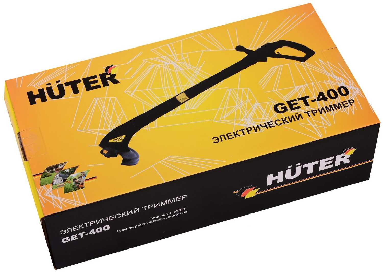 Триммер электрический Huter GET-400 фотография 6