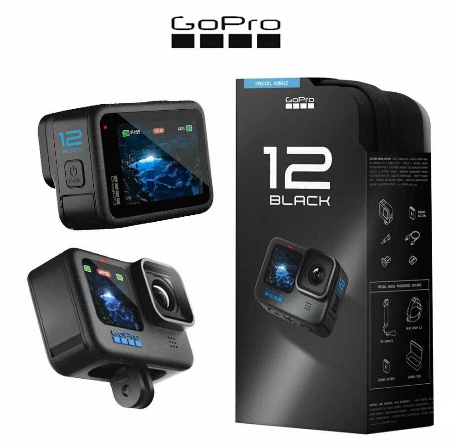 Экшн-камера GoPro HERO12 (1720 мА·ч) фотография 14