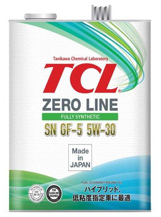 Синтетическое моторное масло TCL Zero Line 5W-30 SN/GF-5 фотография 2