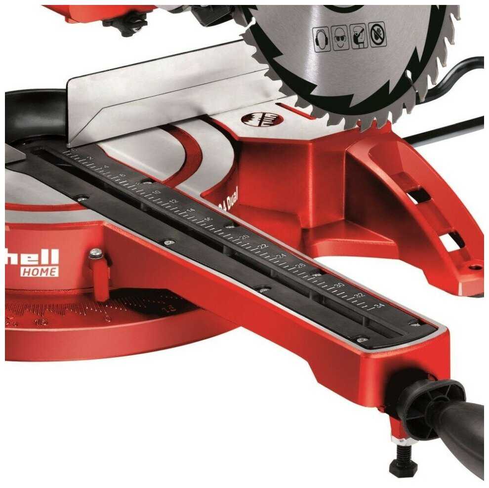 Торцовочная сетевая пила Einhell TC-SM 2534 Dual (2100 Вт) фотография 4