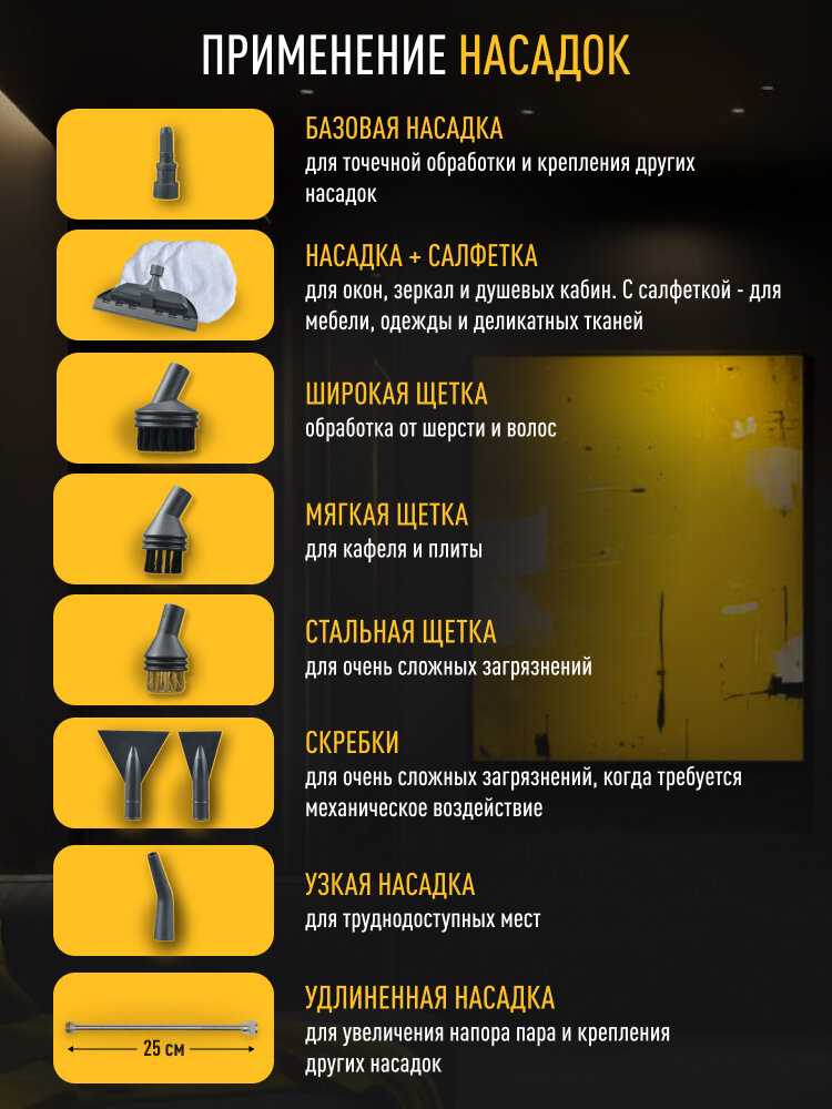 Пароочиститель Resons Универсальный паровой очиститель фотография 4