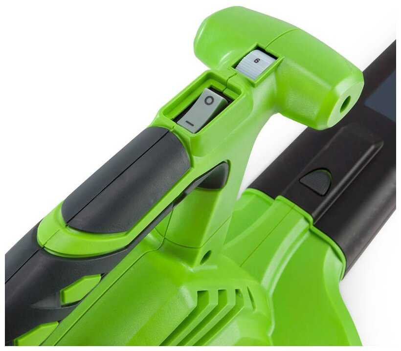 Электрическая воздуходувка Greenworks GBV2800 фотография 2