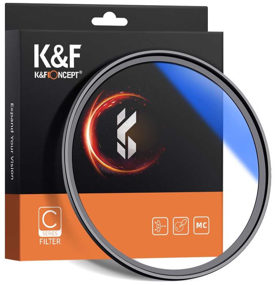 Ультрафиолетовый защитный фильтр K&F Concept HMC UV (43mm Slim)