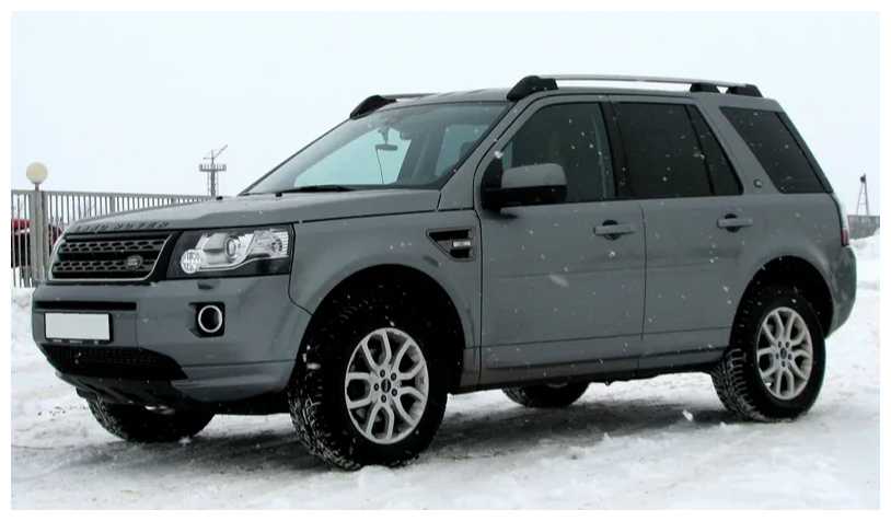 Рейлинги для Land Rover Freelander II 2006-2014 серые фотография 5