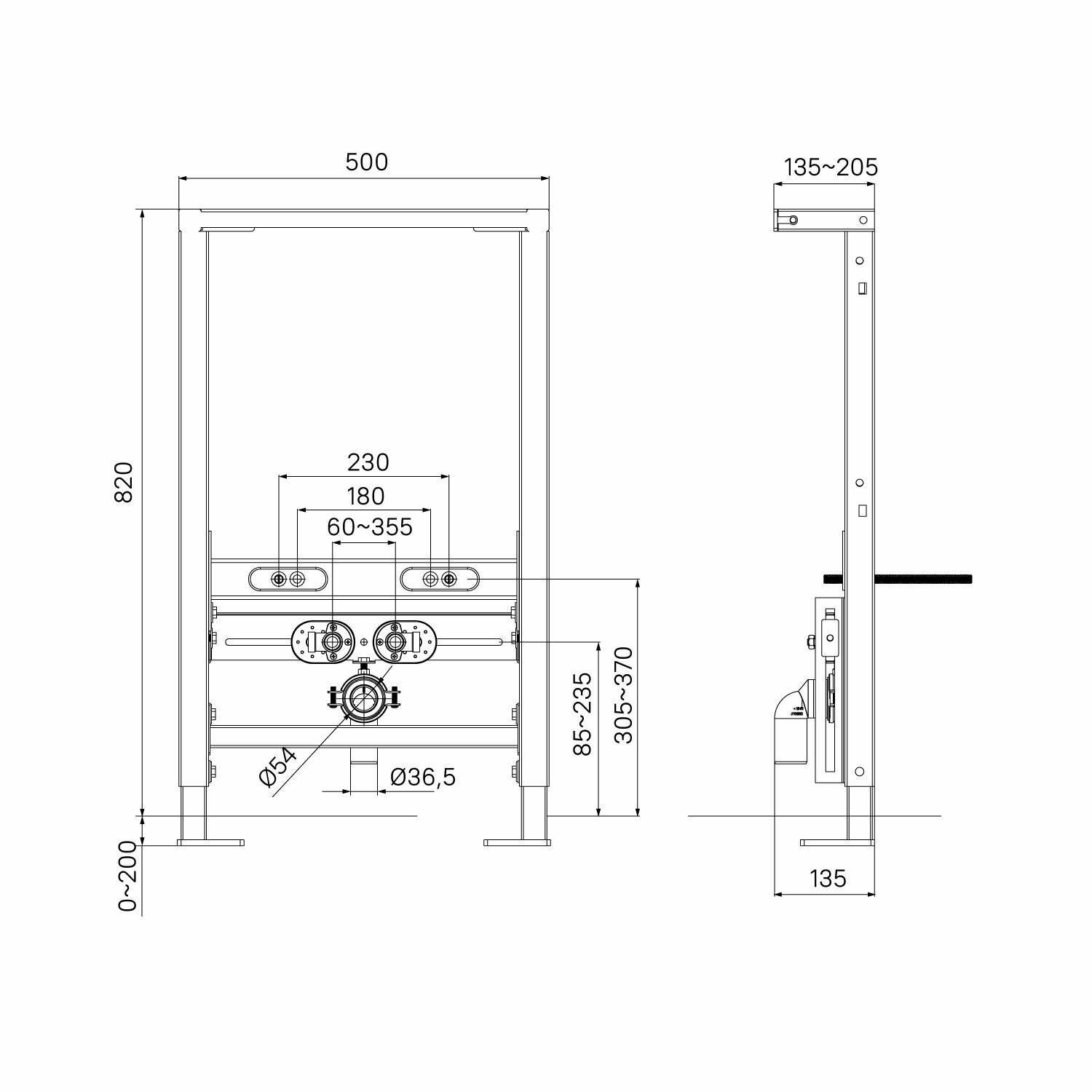 Рамная инсталляция IDDIS Neofix (NEO0000i32) фотография 4
