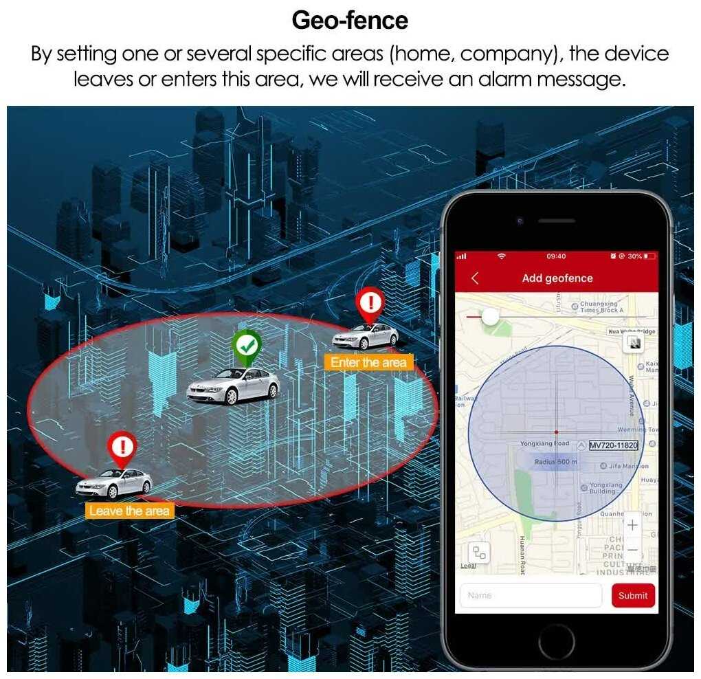 GPS трекер Micodus MV720 фотография 4