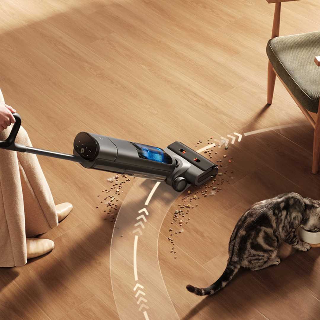 Беспроводной моющий пылесос Mijia Wireless Floor Scrubber 3 Pro (D302) фотография 1