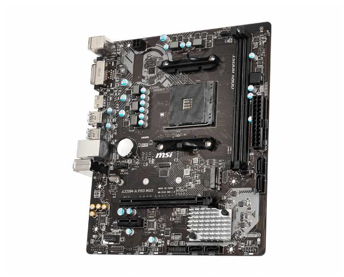 Материнская плата MSI A320M-A PRO MAX фотография 1