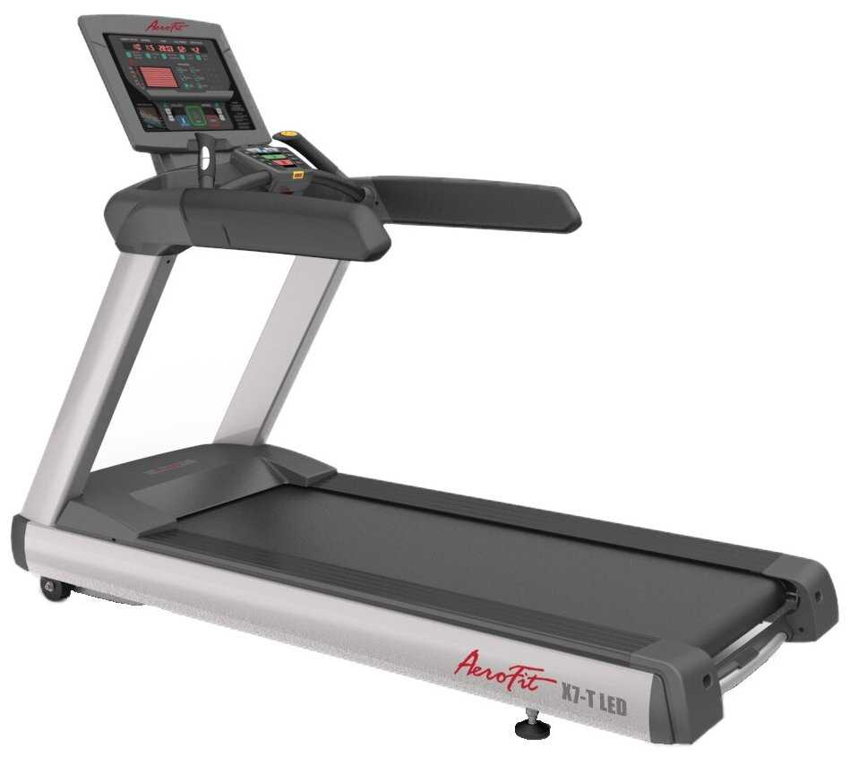 Беговая дорожка Aerofit RT750 X7-T LED black step s-dostavka