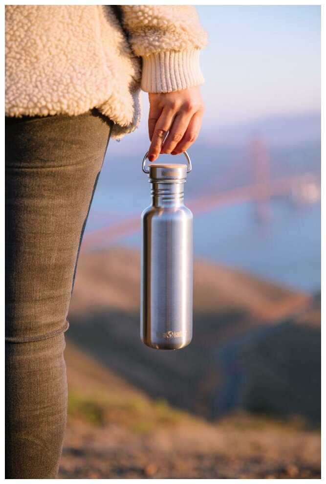 Бутылка Klean Kanteen NEW Reflect 27oz (800 мл) Brushed Stainless 1008541 фотография 3